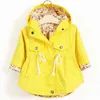 New Girls Windjacket Children's Clothing Girl Trenchcoat Kids Jacket Hooded Girl Jackets Trench Wind Dust Hooded Outerwear J220718