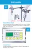 8L/minダブルヘッド充填機潤滑食用エッセンシャルオイルの重量充填機セミオトマティックギアポンプオイル充填剤QH-G63B