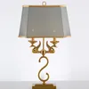 Table Lamps Led E27 Chinese Iron Fabric Lamp.LED Light. Lamp. Desk Dest Lamp For Bedroom FoyerTable