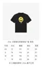 Women's T-Shirt designer Spring and summer high version b family dissolved smiling face back embroidered Skull Gloves head round neck loose