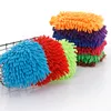 Dubbelzijdige carwashhandschoenen Motorvoertuig Auto -reiniging Mitthandschoenapparatuur Home Duster Kleurrijke auto's Reinigingshandschoenen Gereedschap ZC1241