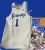 Camisa de basquete NCAA Kentucky Wildcats costurada estilo personalizado 31 Kellan Grady 34 Oscar Tshiebwe 11 Dontaie Allen 55 Lance Ware Bryce Hopkins Kareem Watkins Jerseys