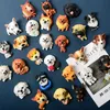 3D Fridge Magnet Puppy Cartoon Pet Dog Cute Animal Creative Message Post Pasta de geladeira S 220426