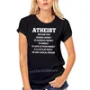 Erkek Tişörtleri Ateist Tişört Komik Mantık Anti Dini Gömlek ve Hediyeler T-Shirt 100 Pamuklu Adam Tee Müthiş Baskılı XXX TSH