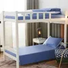 Estudiante Dormitorio de camas de tres piezas Single Single superior e inferior Bunk Colcha de edredón de estudiantes