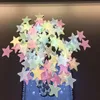 Wall Stickers 50pcs 3D Stars Glow In The Dark Luminous Fluorescent For Kids Baby Room Bedroom Ceiling Home Decor6534835