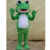 Traje de mascote de sapo de Halloween Alta qualidade de desenho anime Personagem de anime Tamanho dos adultos de Natal A publicidade ao ar livre