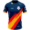 T-shirt da uomo Spagna G2 Team Fashion T-shirt Tendenza estiva Gaming Casual O-Collo League OF Legends Uniform Top