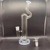 water pipe pyrex bong Tire Perc glass bong 35cm Height dab rig with 18.8mm Female Joint Bowl