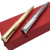 Gift Pen Random Color Stone Ballpoint Pens Luxury Fasion Brand Office Writing Supplier or box