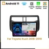 10,1 дюйма HD Full Touch Screen Android Car Video GPS Navigation для стереосистемы Toyota Rush-2018