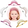 Couronne fête d'anniversaire bébé fille bandeau infantile cheveux accessoires vêtements bande nouveau-né chapeaux diadème bandeau bandeau cadeau