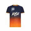 Max33 Verstappen F1 Red Color Bull Racing T-shirt 2022 Formel One Motorsport Team Jersey Short Sleeve Clothing Orange Summer