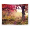 Forest Trail Tapestry Tree Path Wall Rugs Wall Tapestry Beautiful 3D Vision Nature Scape Tapestry For Home Decor Bedroom Dorm J220804