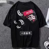 Homens camisetas Roupa dos homens grandes e altos Um t-shirt Moda meia manga curta rodada Pescoço Cópia de algodão para homens