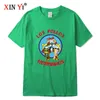XIN YI Men s high quality t shirt100 cotton Breaking Bad LOS POLLOS Chicken Brothers printed casual funny tshirt male tee shirts 220624