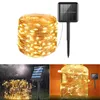 Strings Solar Lights Outdoor Garland String Copper Wire Light Fairy LED Christmas Wedding Decoration Night LampLED