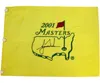 Tees Tiger Woods Signed Signated Signatured Signatured Autographed Auto 1997 2001 2006 2005 2019 Championship Masters Open 2000 British Open210O