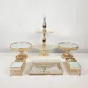 Andere Backformen, Dessert-Tischdekoration/Ausstellungsständer-Set, Hochzeitstorte, Snack-Tablett aus Holz