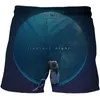 Summer Funny Starry Sky 3D Print Beach Pants Fashion Leisure Quick-Dry Bermuda Shorts Surfing Swimsuits 220624