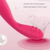 Vibrador de punto G de silicona suave para mujeres 10 modos de vibración fuertes Recargable Personal sexy Toy Principiantes Parejas