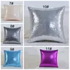 Glitter Pillow Case Sequins Car Sofa Cushion Pillow Cover Square Office Cushions Comfort Pillowcase Home Decoration 11 Colors BH7086 TYJ