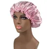 Bonnet/crâne casquettes haute qualité Satin Bonnet doux Bonnet chapeau pour femmes bonnet de douche dormir nuit chimio Wonen chapeauBeanie/crâne