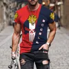 T-shirts de mode pour hommes d'été dazn Harajuku 3D imprimés T-shirts de sport décontractés surdimensionné col rond haut décontracté hommes vêtements 220607