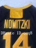 nik1vipトップ品質1 dirk nowitzkジャージードイツドイツカレッジバスケットボール100％stiched size s-xxxl