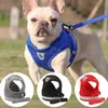 Breathable Cat Vest Reflective Pet Chest Strap and Lead Set Small Dog Collars Necklace Adjustable Accessories Multicolor