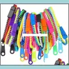 Favore Feste Festive Supplies Home Gardenfidget Bracelets Toys Party Zipper Bracciale da 7,5 pollici Fidgets Toy Sensory Color Sensory Neon