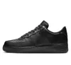 المصمم 1 Low 07 Men Women Runner Sneakers Classic Triple White Black Mens Outdoor Sports Sneakers Walking Groadging Size 36-46