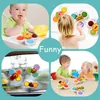 UPS Baby Montessori Animal Sucker Spinner Touch Sensory Toys Gyro Set Bath Water Game Kid Relief Fidget Fidget Toy Gift