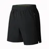 Pantalones cortos deportivos de secado rápido para hombres Casual Plus Tamaño grande Playa de verano Pantalones cortos lisos Gimnasio Fastdry Entrenamiento Running Ropa deportiva 220622