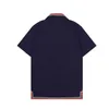 Męskie koszule designerskie Summer Shoort Sleeve Casualne koszule moda luźna polo w stylu plażowym oddychając Tshirts Tees odzież 17 kolorów 304h