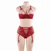 NXY Sexy Set 5xl Lace Bra Intimate Hot Lingerie Plus Size Fat Garter Exotic Apparel Ladiesunderwearwomensexycostume 0211