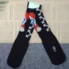 Hommes Marque De Mode Blanc Noir Chaussettes Avec Boîte Coton Classique Flèche Ligne D'avertissement Planche À Roulettes Basketball Football Bas Casual Chaussette De Sport Calcetines Meias Gftv