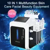 10 IN 1 Diamant-Mikrodermabrasion Hydra Dermabrasion Hydro Skin Deep Care SPA Verwenden Sie Hydro Facial Spray Gun Machine