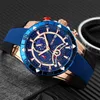 SKMEI 2022 New Fashion Movimento al quarzo Uomo Sport es Impermeabile Moon Phase Stop Clock Uomo Relogio Masculino Y220707