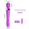 7 Speed Heating Vibrator Rotation thrusting dildo AV Magic Wand Massager G spot Vibrators Clit Stimulator sex toys for Women223d5491088