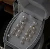 4-5mm 10 Pearl Stud Dangle Chandelier Pendientes de perlas de agua dulce White Lady / girl Joyería de moda