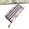 2022 Wallet Women Purse Designer Fashion Bags All matched Mens Letter Luxury Clutches Ladies Floral Zipper Card Holders