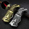 Torch Turbine Lighters Multifunction Knife Lighter Portable Folding Knife Butane Windproof Field Tool Cigarette Accessories