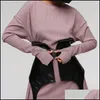 Gürtel Schwarz PU Leder Gürtel Schnalle Korsett Frauen Frühling Mode Dünne Streetwear Elegante Damen Korsetts Drop Lieferung Zubehör Dhrac