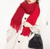 Classic Cashmere Scarf double-sided Jacquard Thick warm shawl 180 * 70 cm