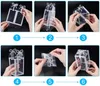 300 stks Clear PVC Box Packing Wedding/Kerstmoorcake Cake Packaging Chocolate Candy Dragee Apple Gift Event Transparant Box