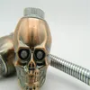 Новая форма черепа металлическая курящая труба