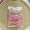Mousseline coton lin bébé bandeau nouveau-né noué cheveux arc Turban imprimé fleuri bandeau enfants filles cheveux accessoires
