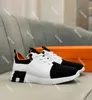 Top Luxury Men Depart Trampki Buty Mesh Oddychające Męskie Dzianiny Deskorolka Gumowa Podeszwa Runner Tech Tkaniny Trainer Shoesbox -- Promocje Sportowe