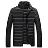 Herrjackor Mäns hela säsongen Ultra Lightweight Packable Down Jacket Vatten och vindbeständig andningsbeläggning Big Size Men Parka 4xlmen